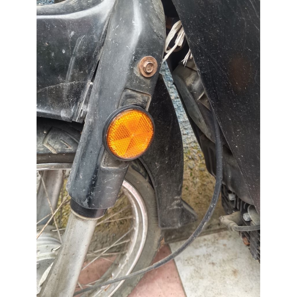 MATA KUCING LAMPU REFLEKTOR SEPEDA MOTOR C70,700,800 GL100