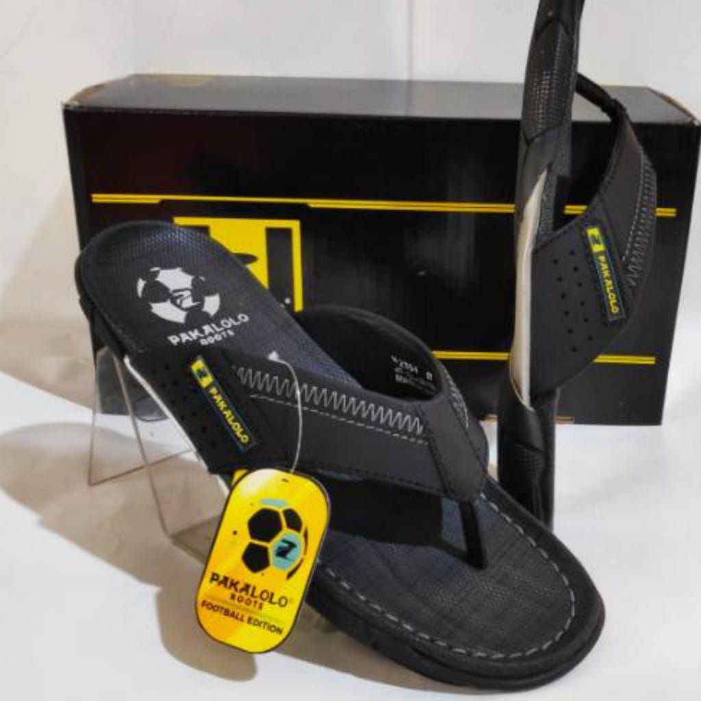 SENDAL KULIT PAKALOLO ORIGINAL 100% SENDAL PRIA
