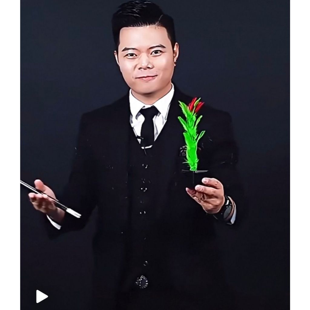 { OMG }  Wand to Flower Alat Sulap Close Up Bunga /  Sulap Tongkat Bunga Pot Bunga Magic Botani / Al