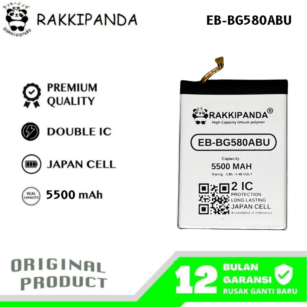 RakkiPanda - EB-BG580ABU Galaxy M20 G580 / M30 Batre Batrai Baterai