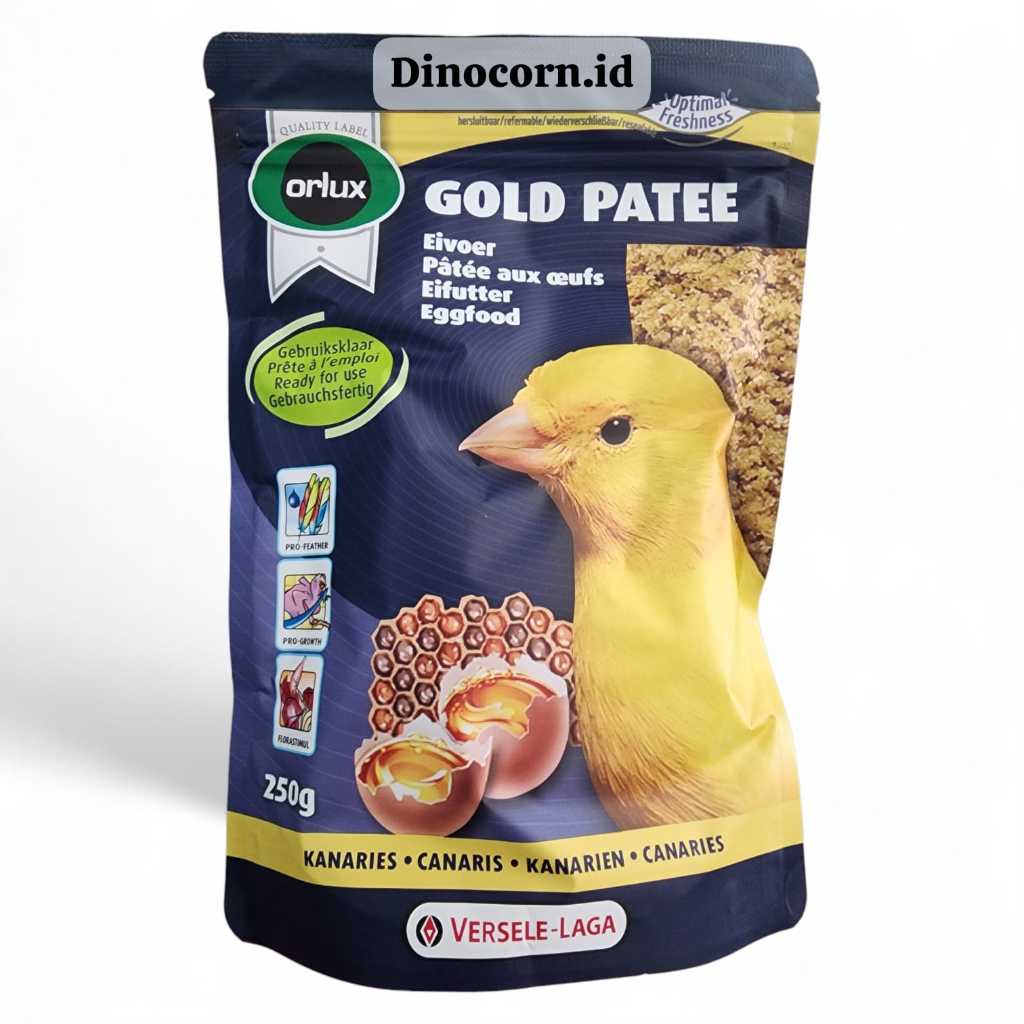 Gold Patee Profi 250gr Versele-Laga Makanan Burung Egg Food - Pakan Kenari - Burung Kenari