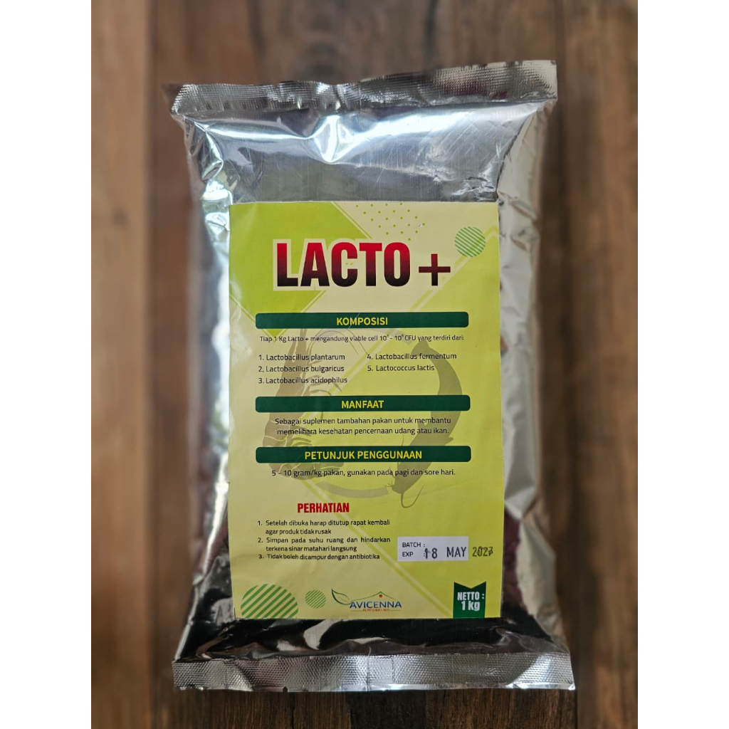 1 KG - Probiotik campuran pakan untuk Udang dan ikan mengandung Lactobacillus sp Lacto +