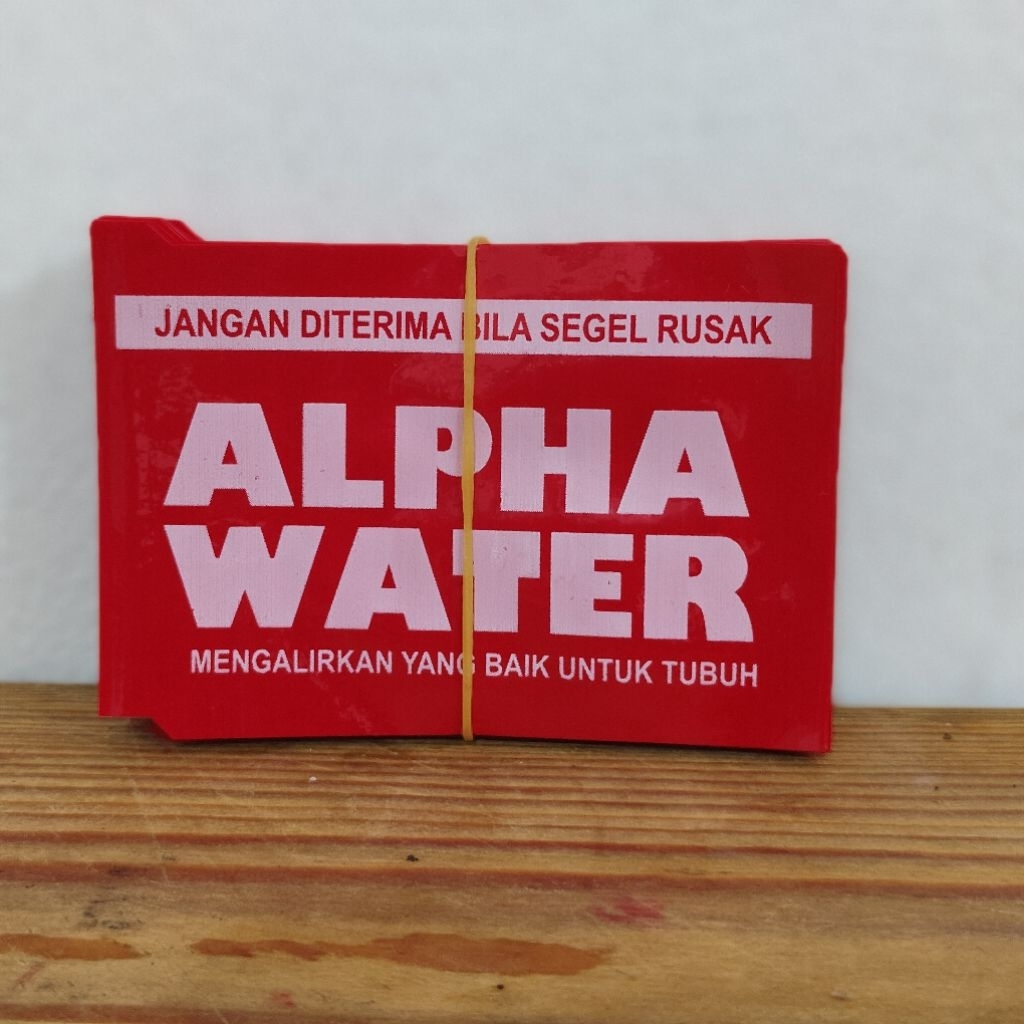 Segel Galon Custom Alpha Water