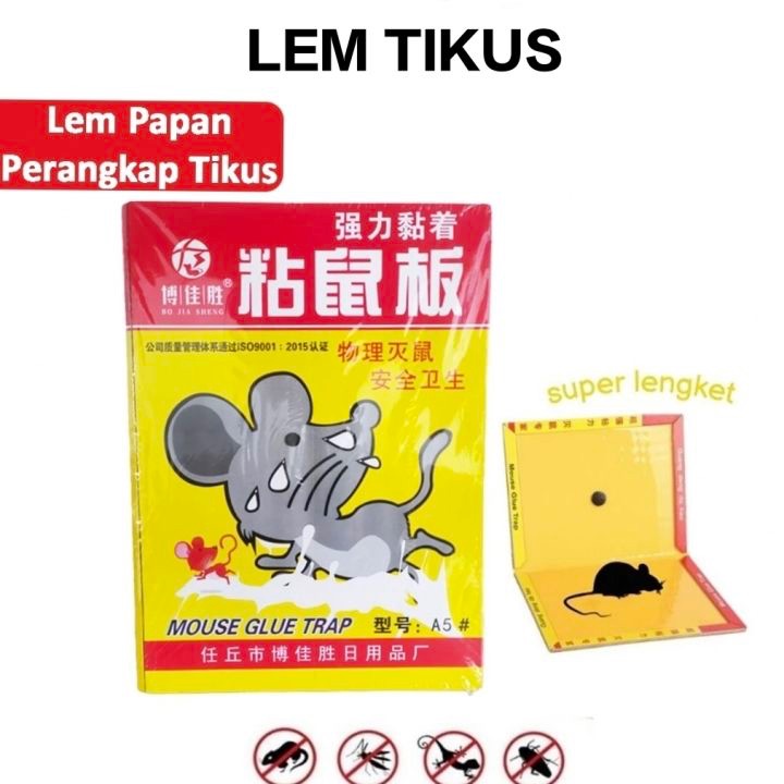 Lem Perangkap Tikus Mouse Stiker Grosir Perangkap Tikus Kuat Lengket Lem Perangkap Tikus Lem Perangk