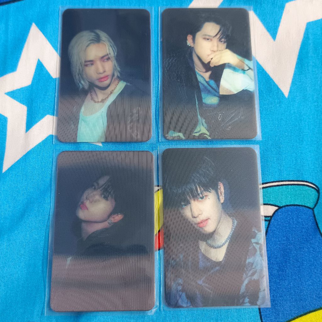 Stray kids GO LIVE IN LIFE : Unlock lenticular photocard Hyunjin Changbin Han Seungmin