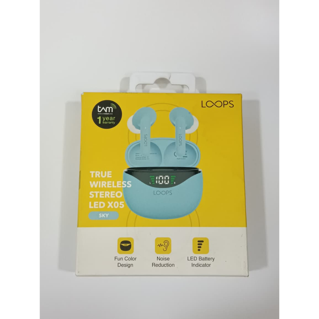 LOOPS TWS RING X05 ORIGINAL SECOND FULLSET - SKY