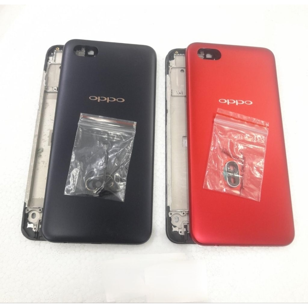 Casing Fullset OPPO A1K Kesing Housing Fullset Backdoor + Frame Lcd Tombol On Off Volume