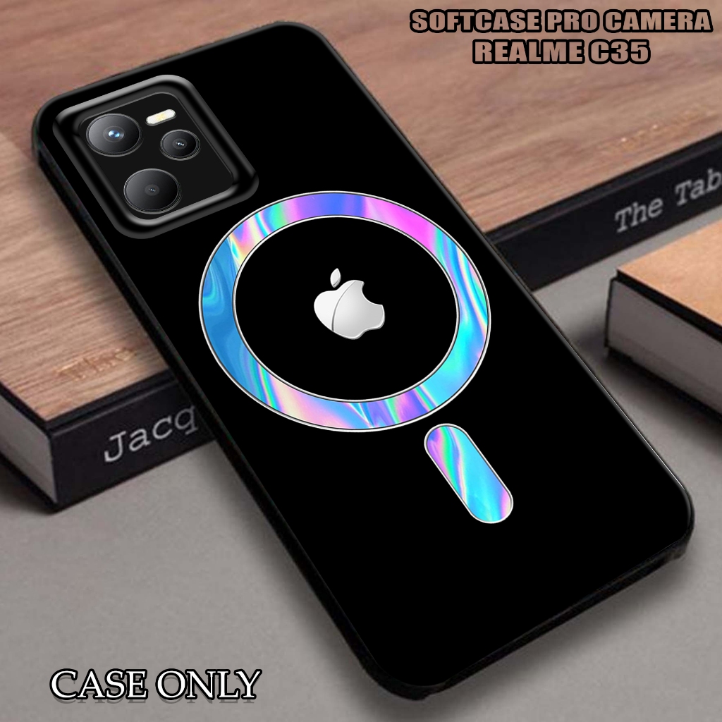 case realme c35 - casing realme c35 [ logo magsv ] silikon realme c35 - kesing hp - casing hp  - cas