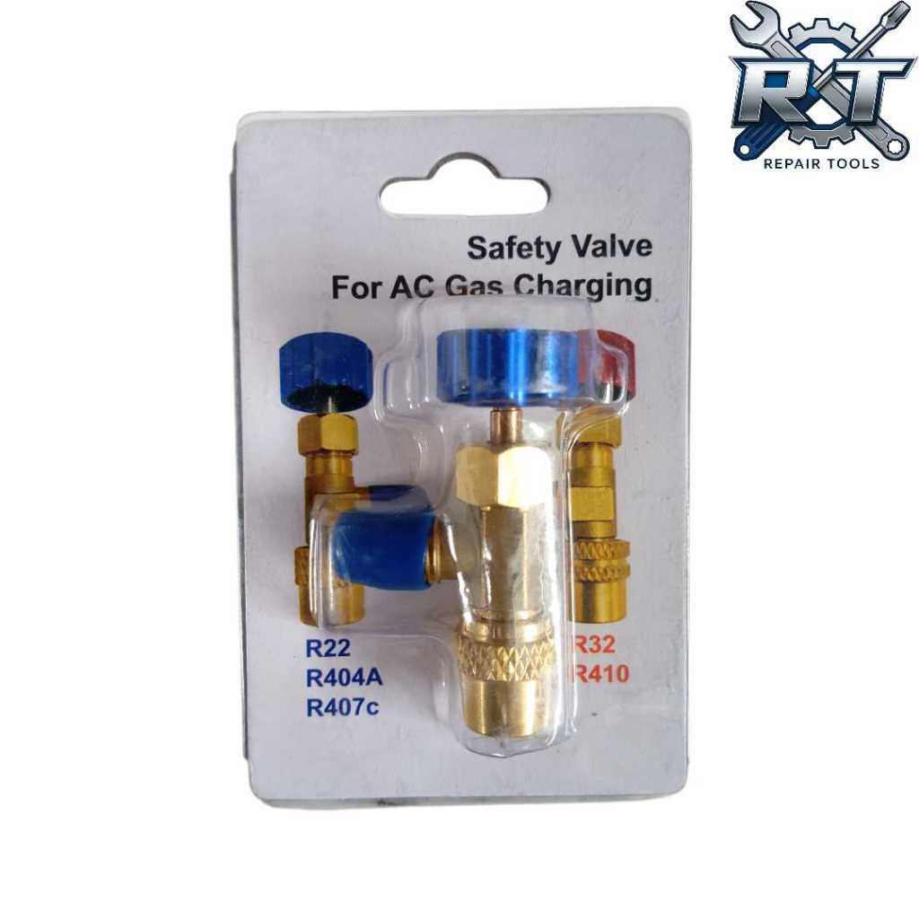 KRAN FREON CAN TAP VALVE AC R22 R404A R407C R410 R32 ACC