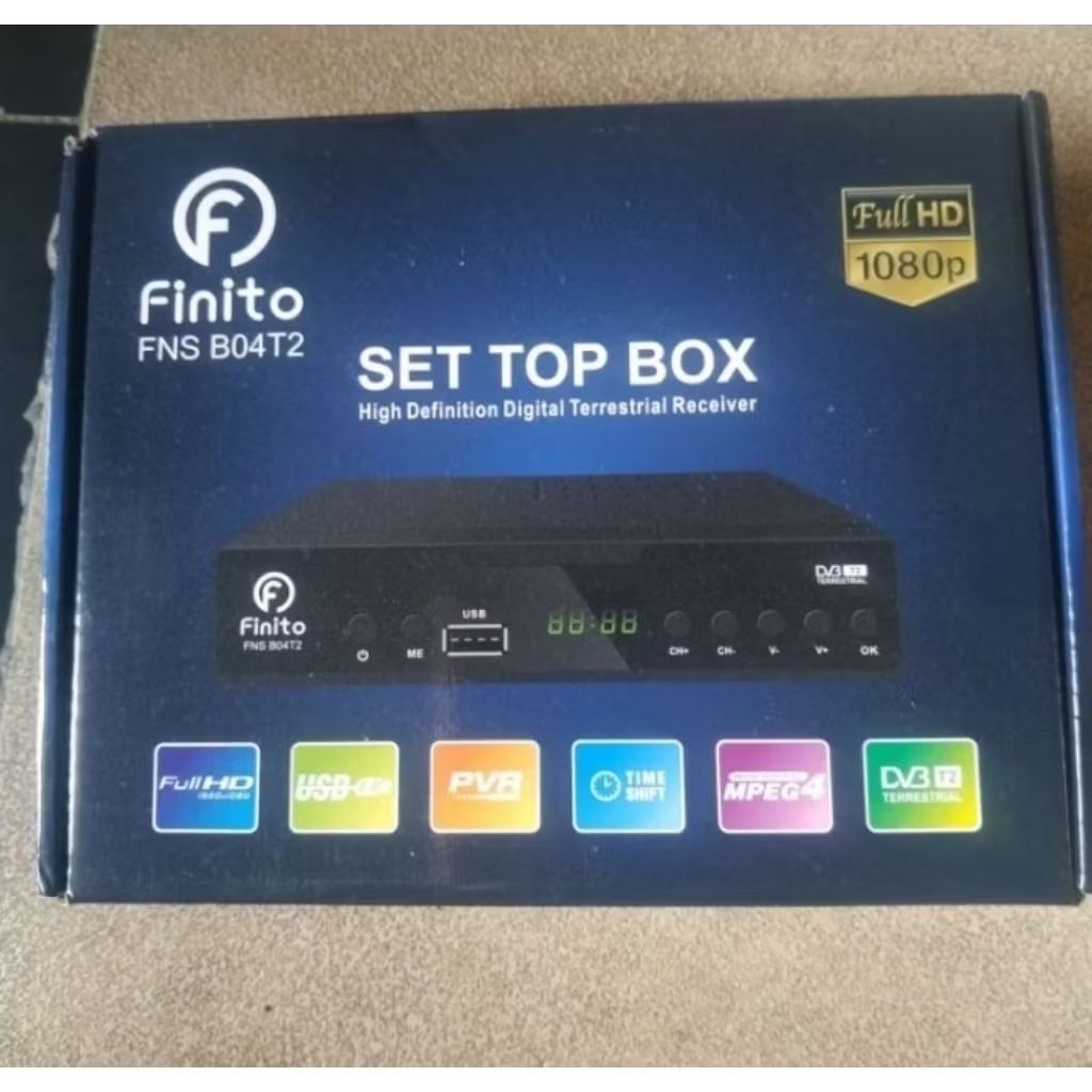 Stb Set Top Box Finito kondisi baru