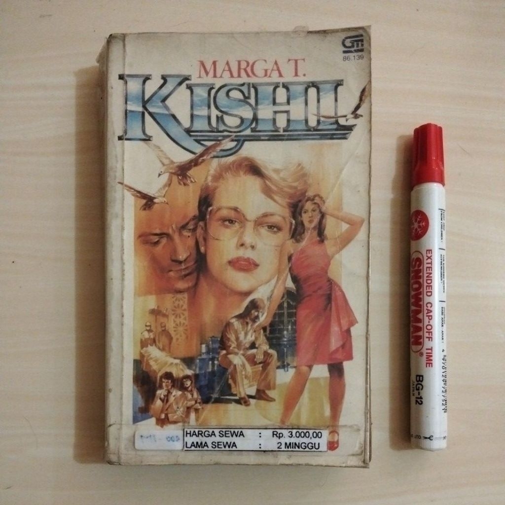 MARGA T. - KISHI - PENERBIT GRAMEDIA - 1992 - Buku Bekas Murah Original - B7