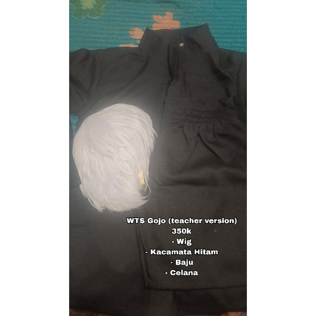 Kostum Cosplay Gojo Satoru