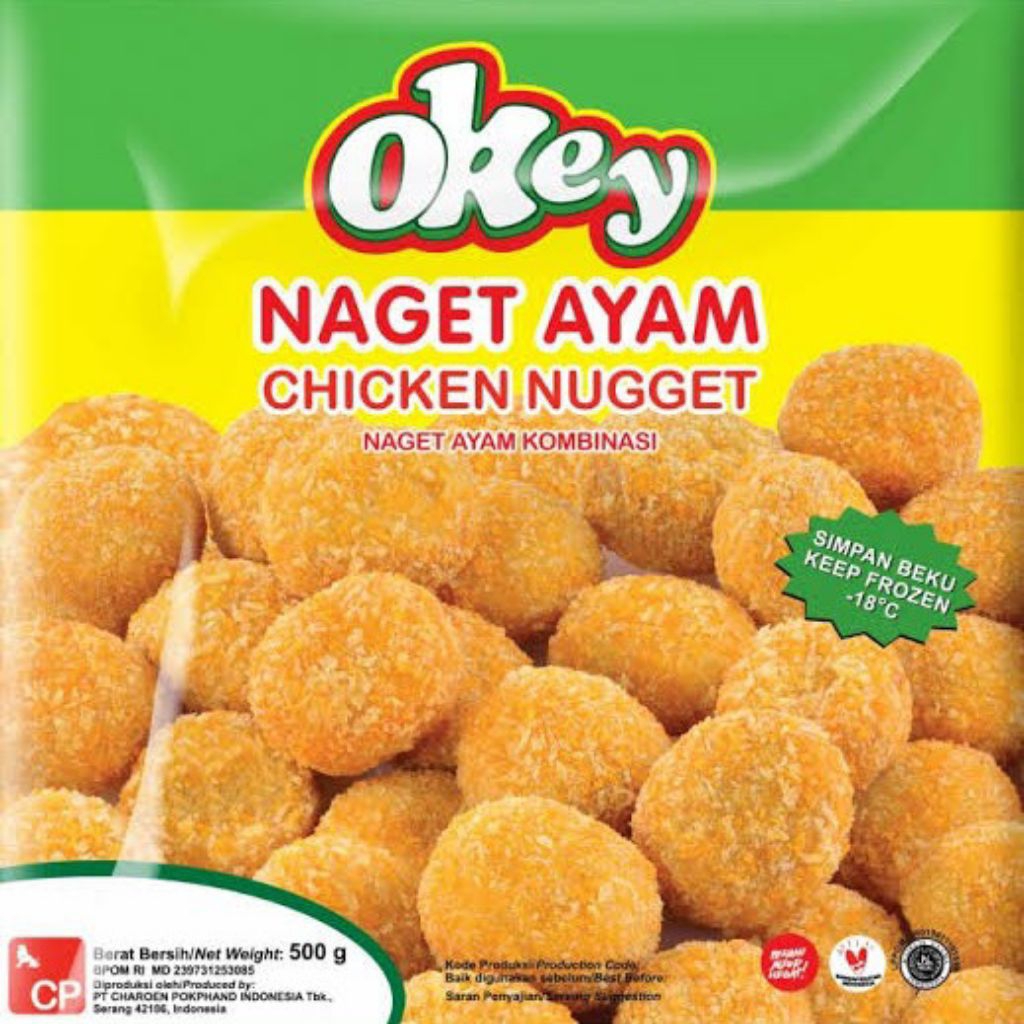 Nugget ayam Okey 500gr