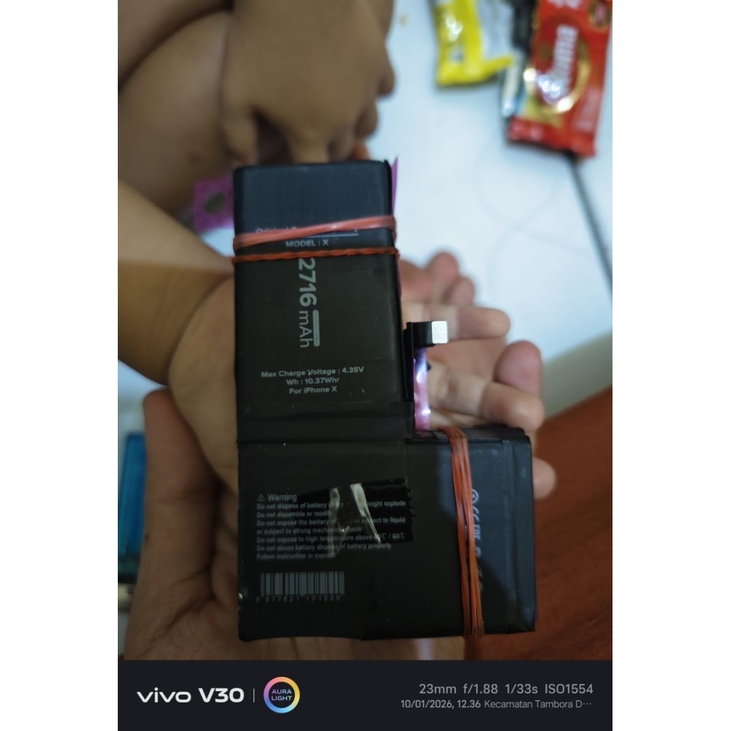 Batre Iphone X Bekas