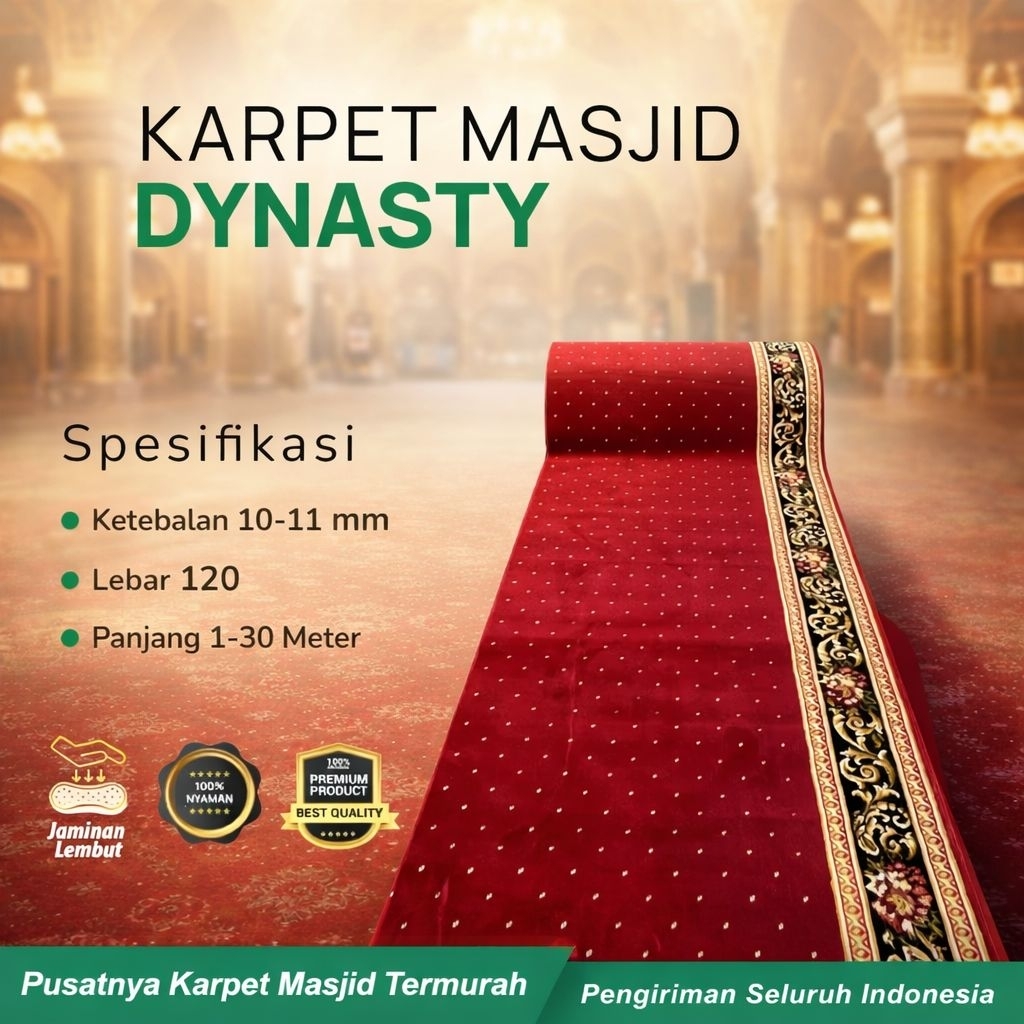 Karpet Masjid DYNASTY Harga / Meter
