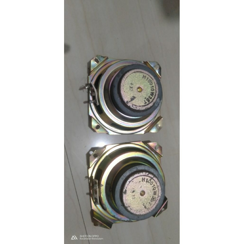 spiker 4" copotan radio/tipe compo sepasang