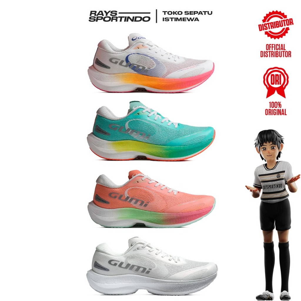 SEPATU RUNNING GUMI RACING PULSERACER