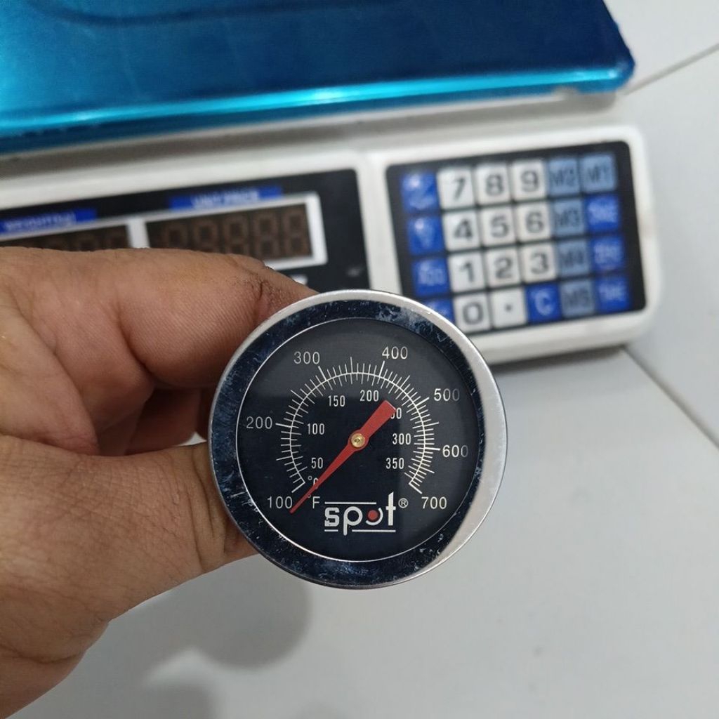 termometer oven gas thermometer panggangan suhu perkiraan suhu oven gas