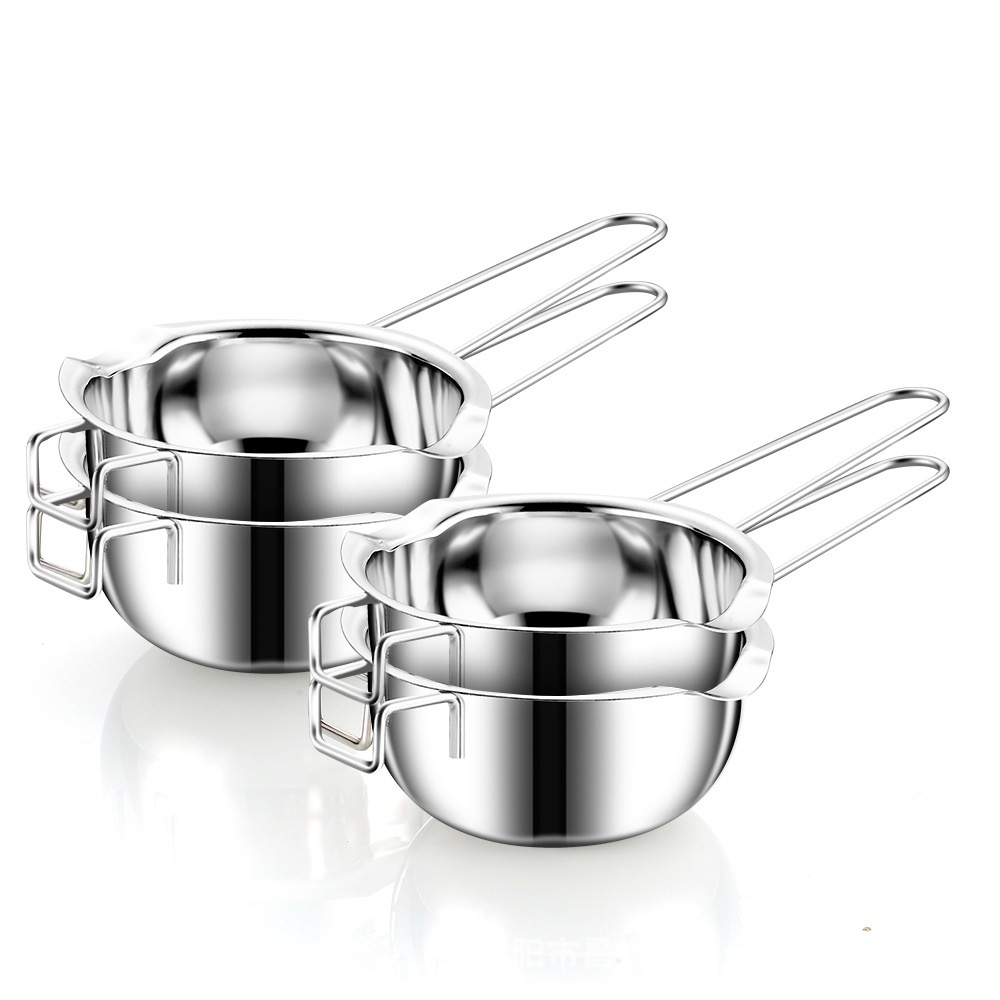 MELTING POT COKLAT KEJU PANCI LELEH MENTEGA STAINLESS / PANCI LELEH COKLAT STAINLESS