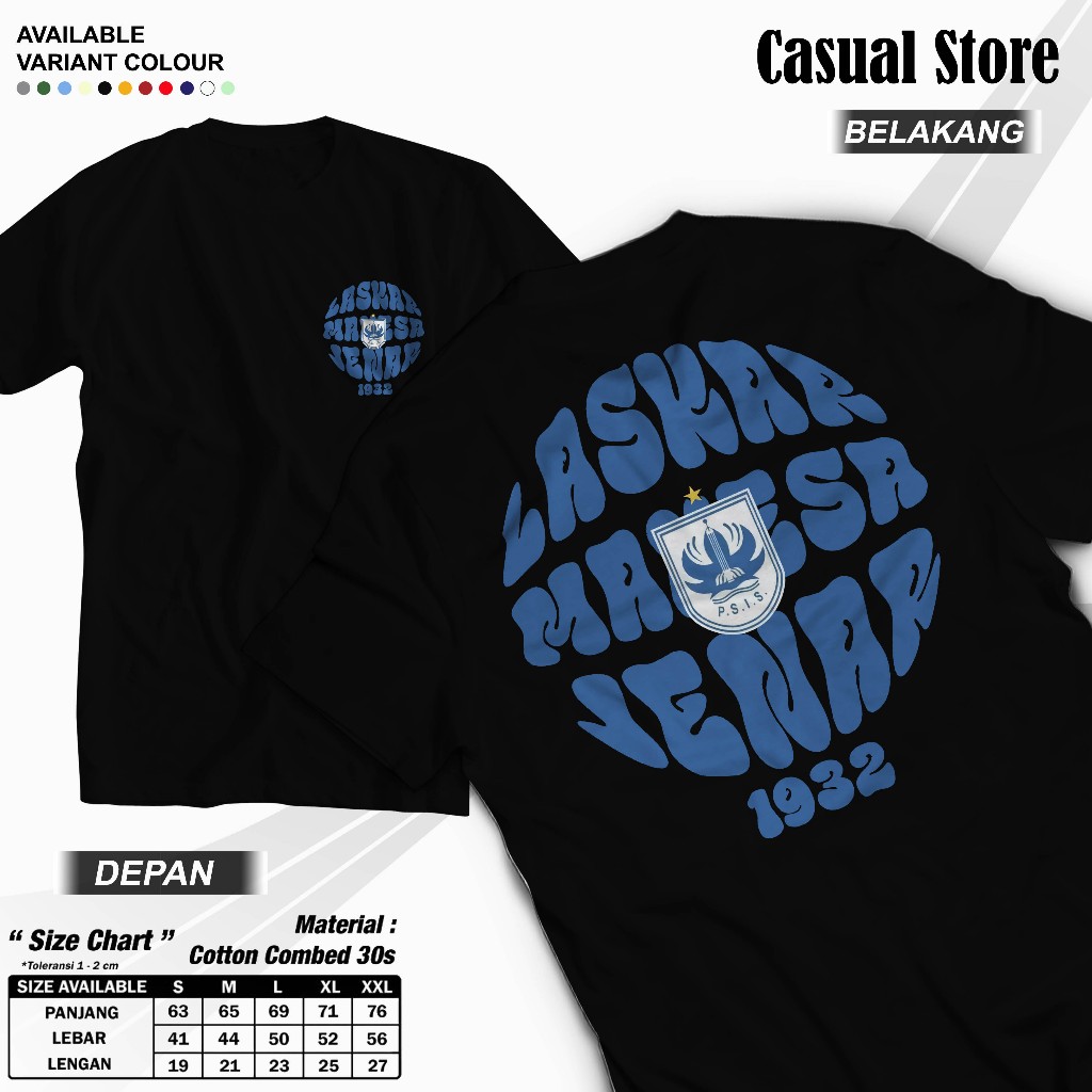 Kaos Mahesa Jenar 1932 Psis Semarang Original Fans Pride Suporter