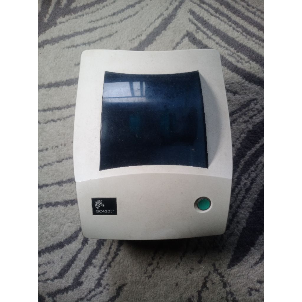 Zebra GC420T Thermal Transfer Barcode Label Printer Pencetak Resi