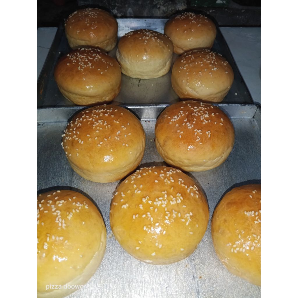 Roti Burger Bun Besar Isi 6