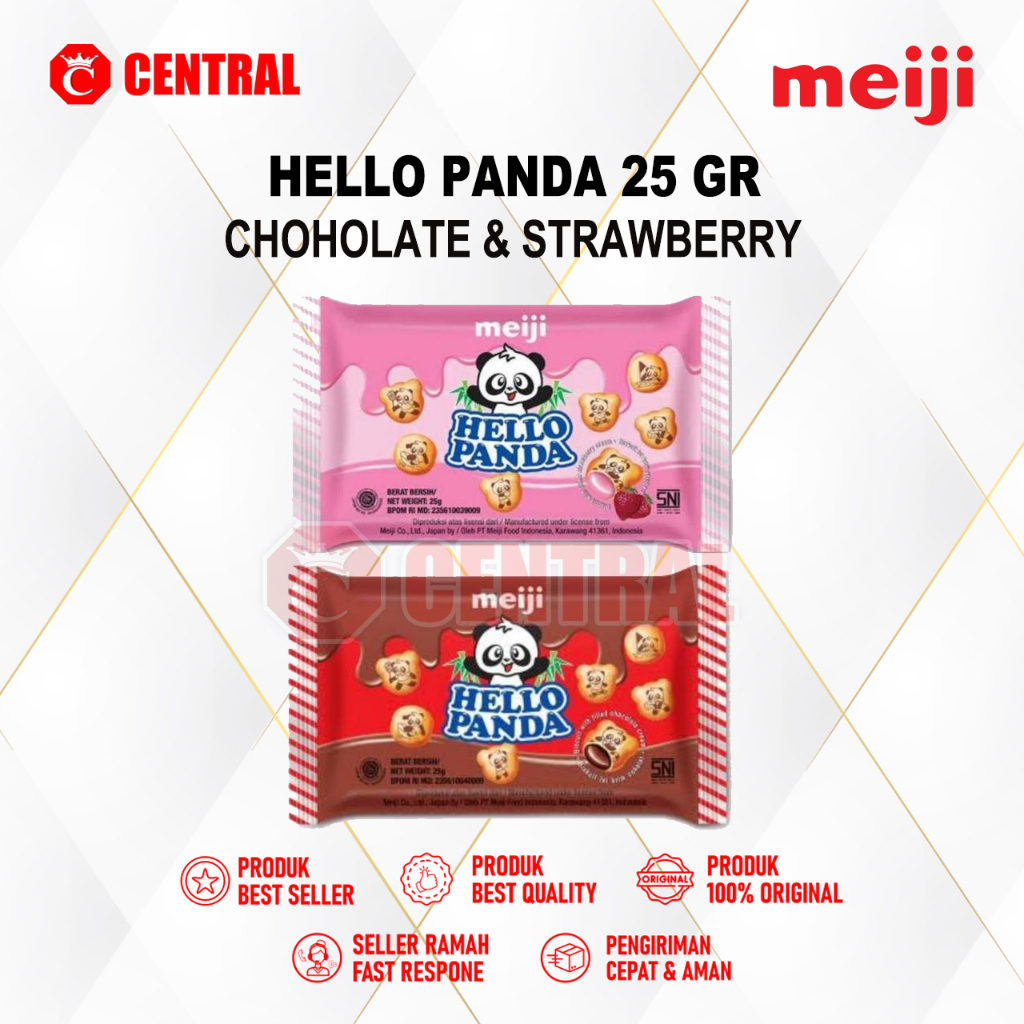 Hello Panda Meiji Renceng 25gr