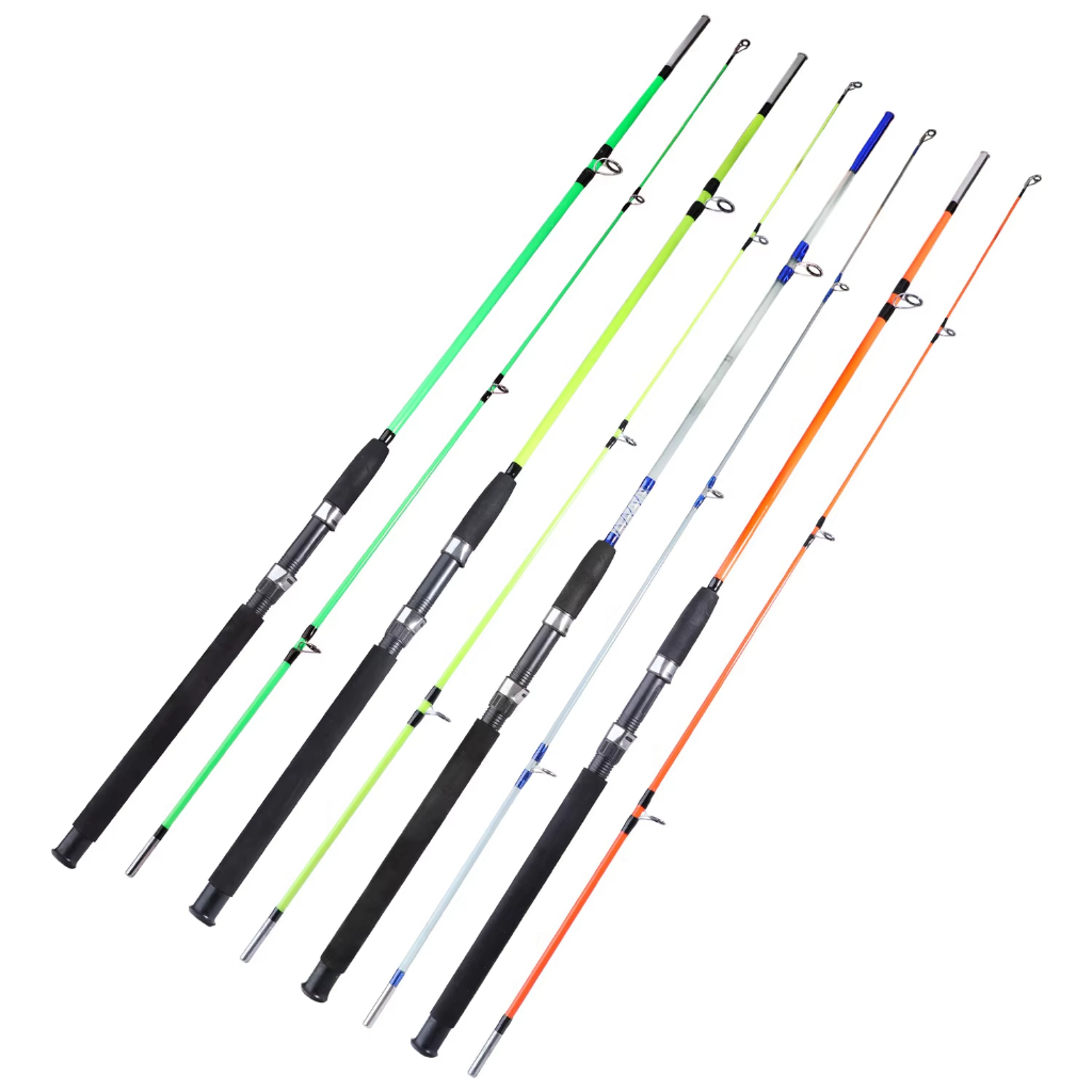 Joran Pancing Putar dan Casting dengan Joran Pegangan Joran Pancing Air Asin dan Air Tawar Joran Pan