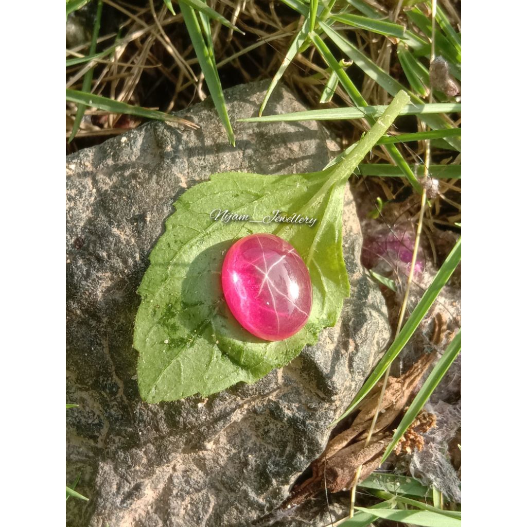 Murah Meriah..Batu Cincin Red American Star Ruby..