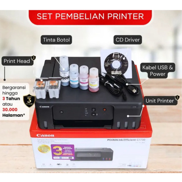 Canon G1010 Printer Ink Tank - Cetak Praktis dan Efisien