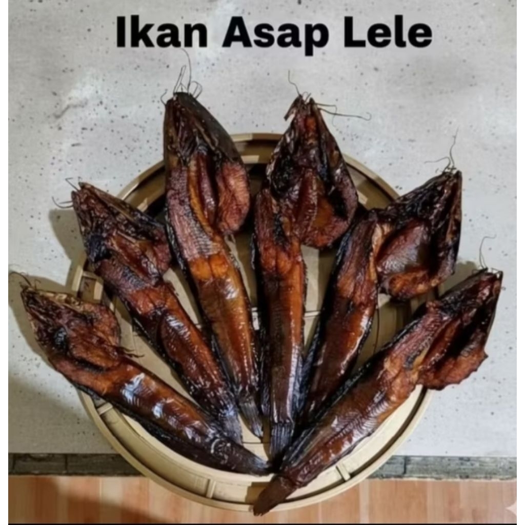500 gr ikan asap lele ikan salai lele