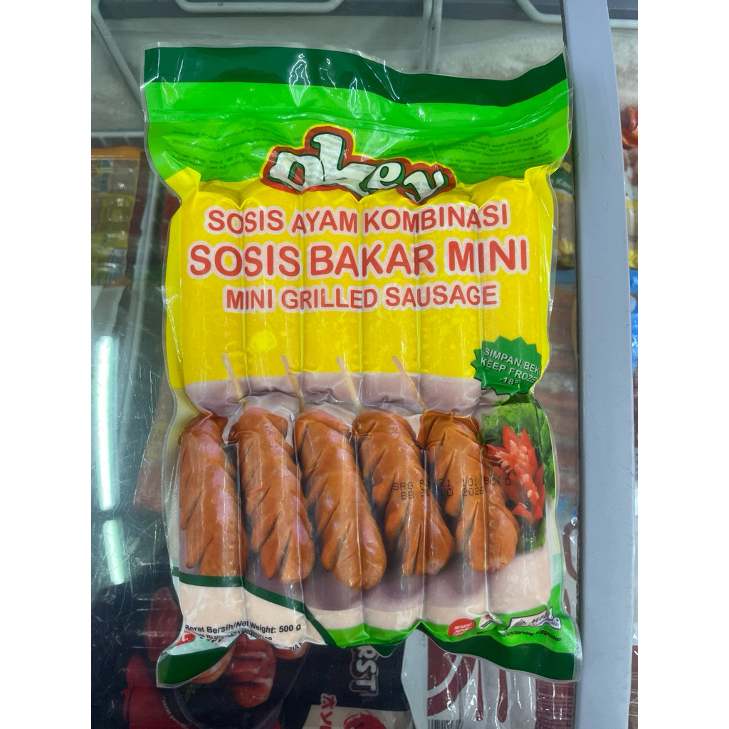 Okey sosis ayam bakar mini isi 12