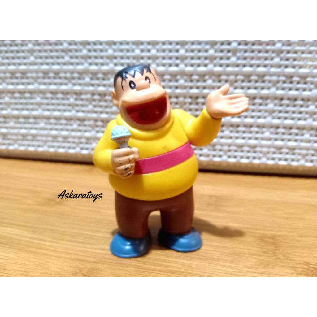 Figure GIANT Doraemon Bahan Karet Padat (Preloved)