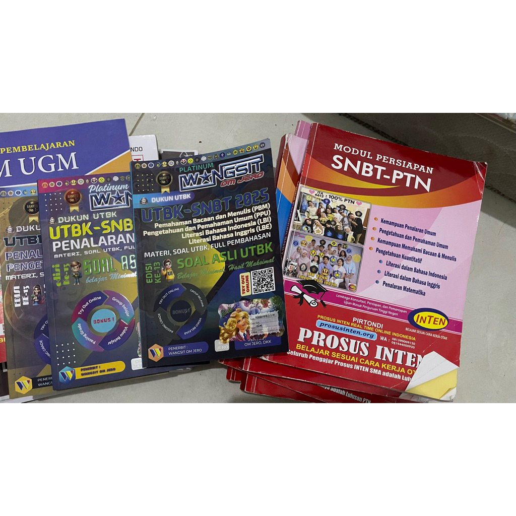 modul inten dan latsol nya (soshum), semua nya lengkap