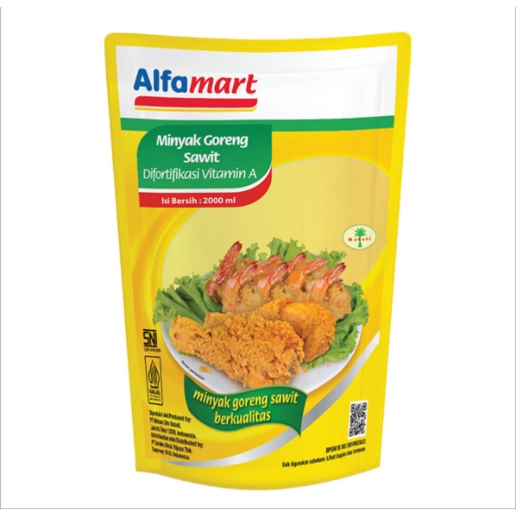 Alfamart Minyak Goreng Pouch 2 L