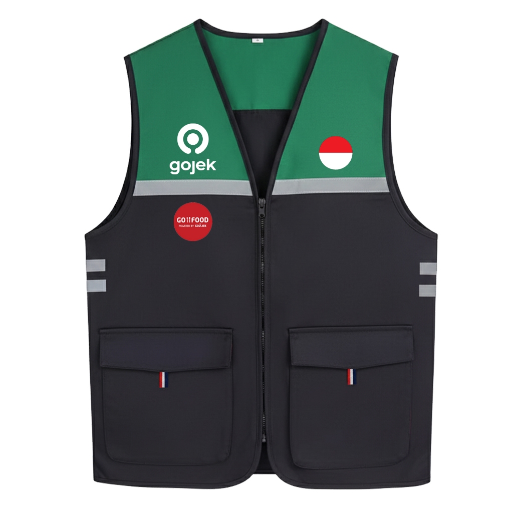 Rompi Gojek | Jaket Gojek Ojol | Jaket Gojek Original