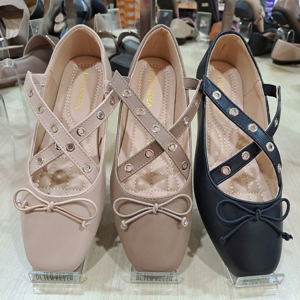 sepatu flat wanita peter keiza