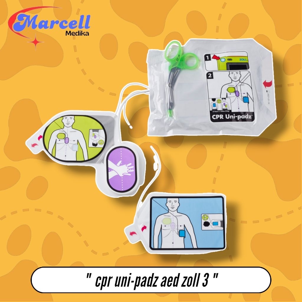 PADS FOR AED ZOLL 3 / AED PADS ZOLL 3 / PADS PACK AED ZOLL 3