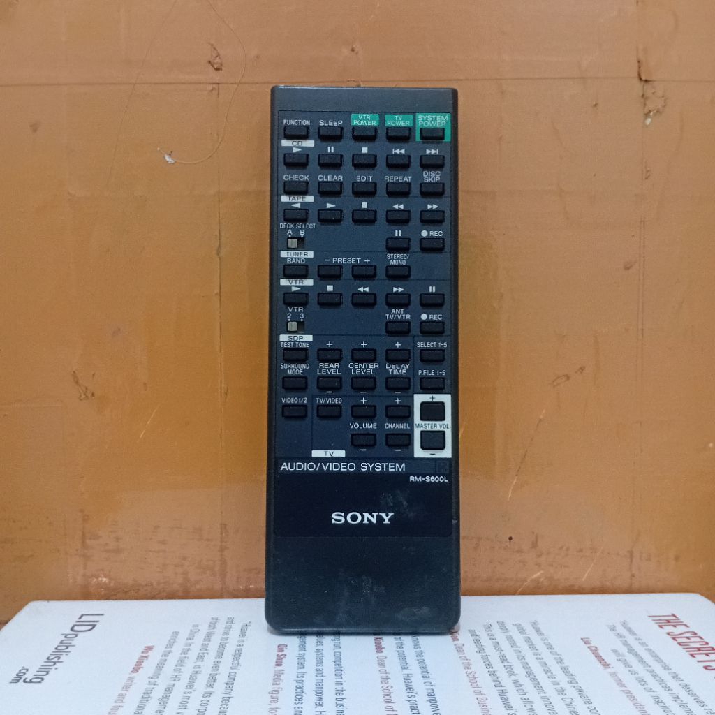 REMOTE AUDIO SYSTEM SONY SERI RM-5600L ORIGINAL