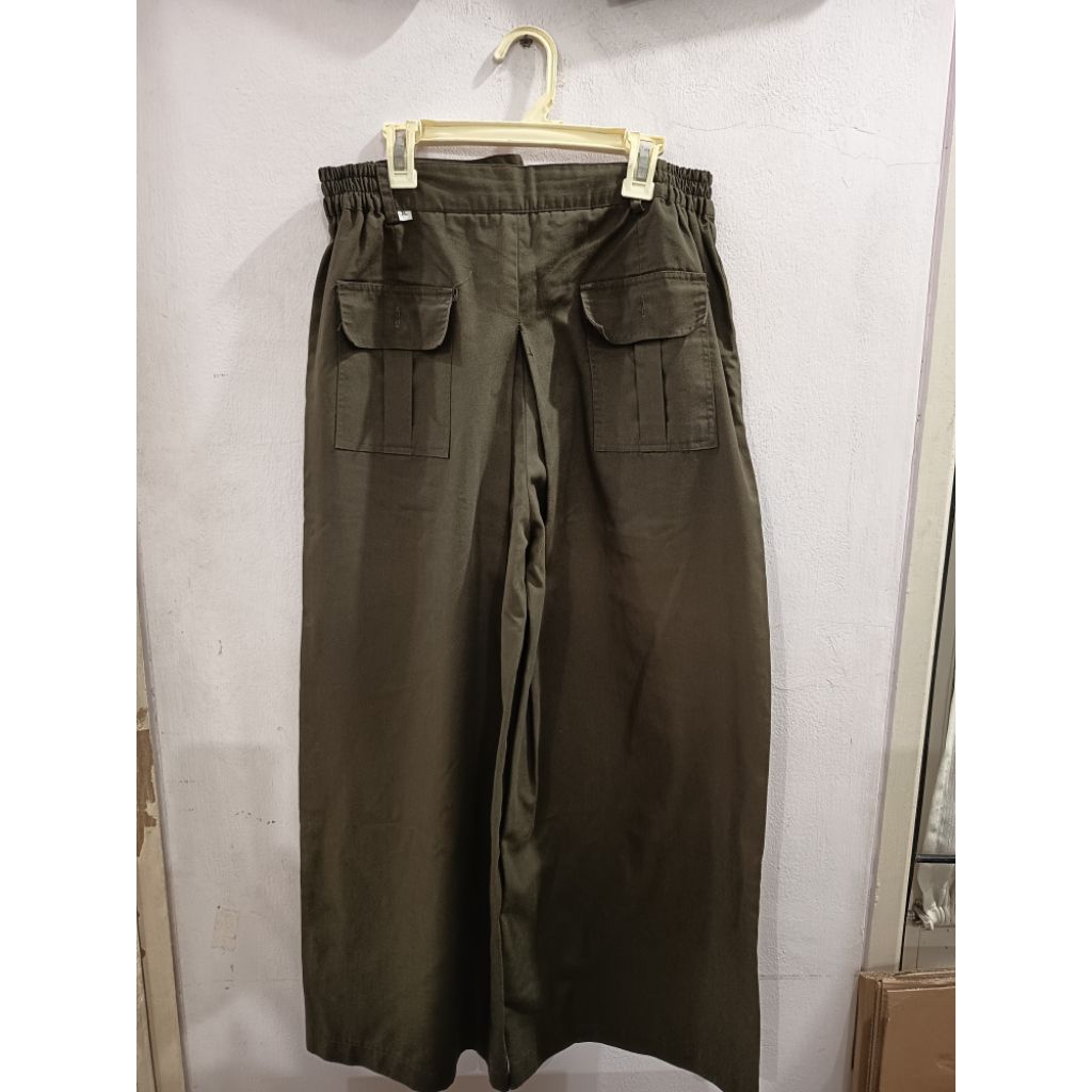 Celana kulot pramuka SMP preloved