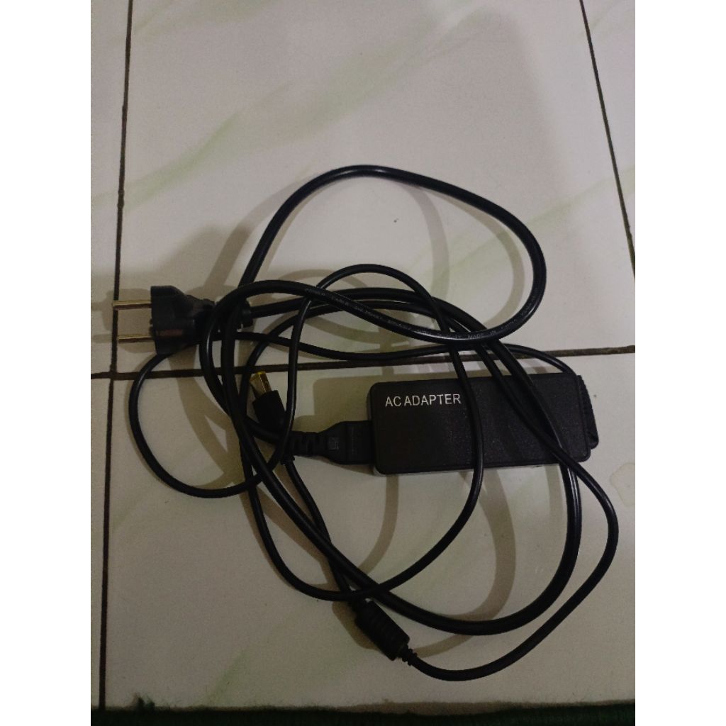 charger laptop lenovo model kotak ori