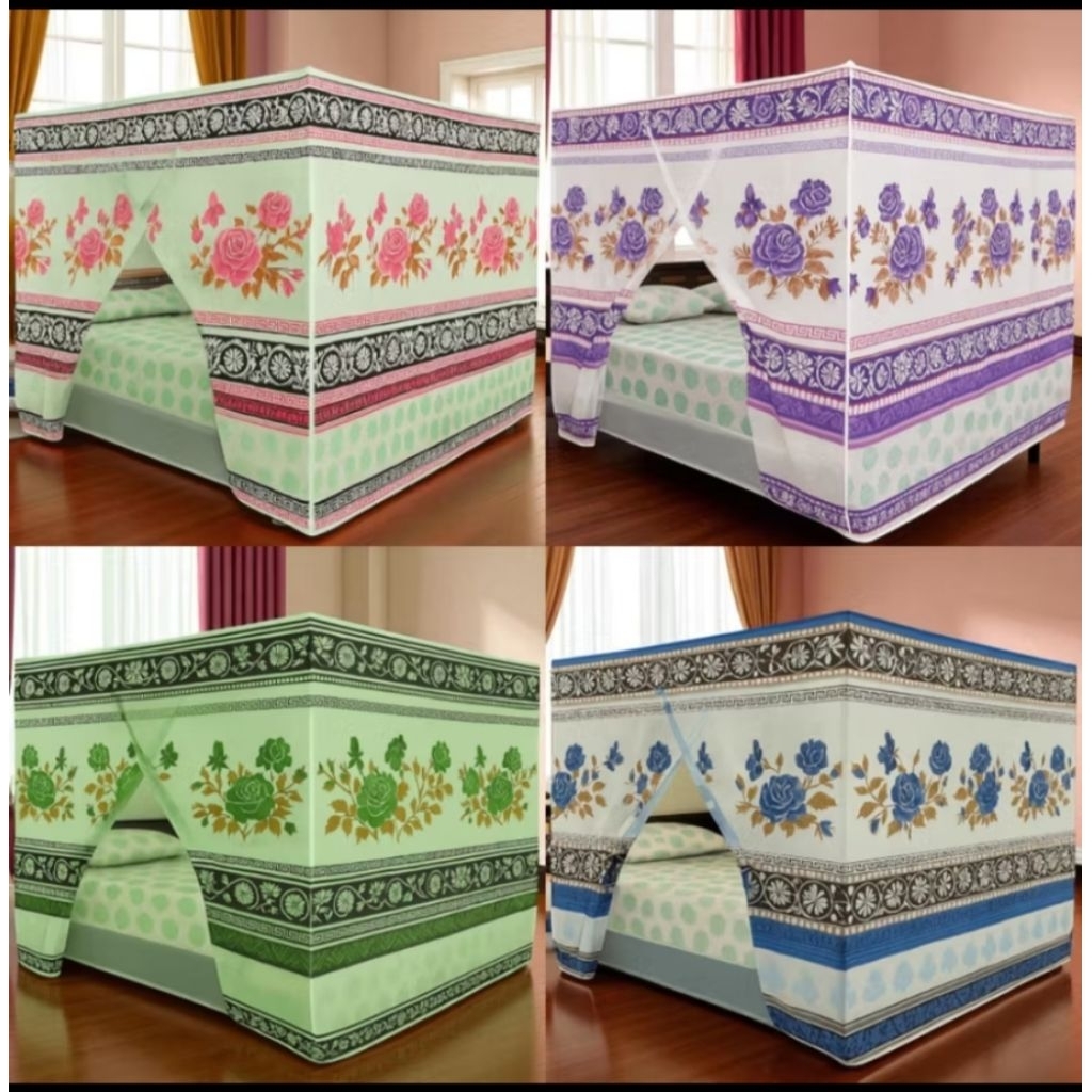 Kelambu tidur KUAT Premium awet garansi 100%  ukuran 180x200 | kelambu anti nyamuk / kelambu tidur 1