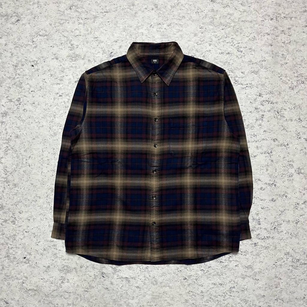 Kemeja Flanel Veterano Uniqlo Veterano Flannel Shirt