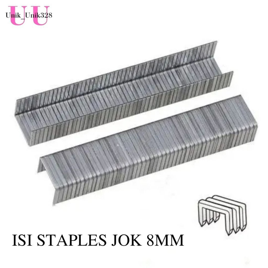 1000 Pcs Isi Staples Xander 8mm Anti Karat Sangat Cocok Buat Jok Motor Sofa dan Lain-Lain