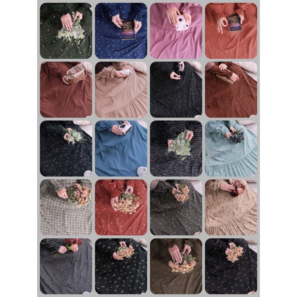 SIAP KIRIM GAMIS DITSY NIGHTGOWN JANUARI 2026