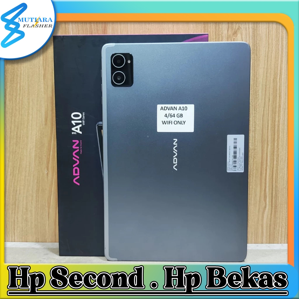 Advan Tab A10 Ram 4 Rom 64GB Bekas Original Flasher Store