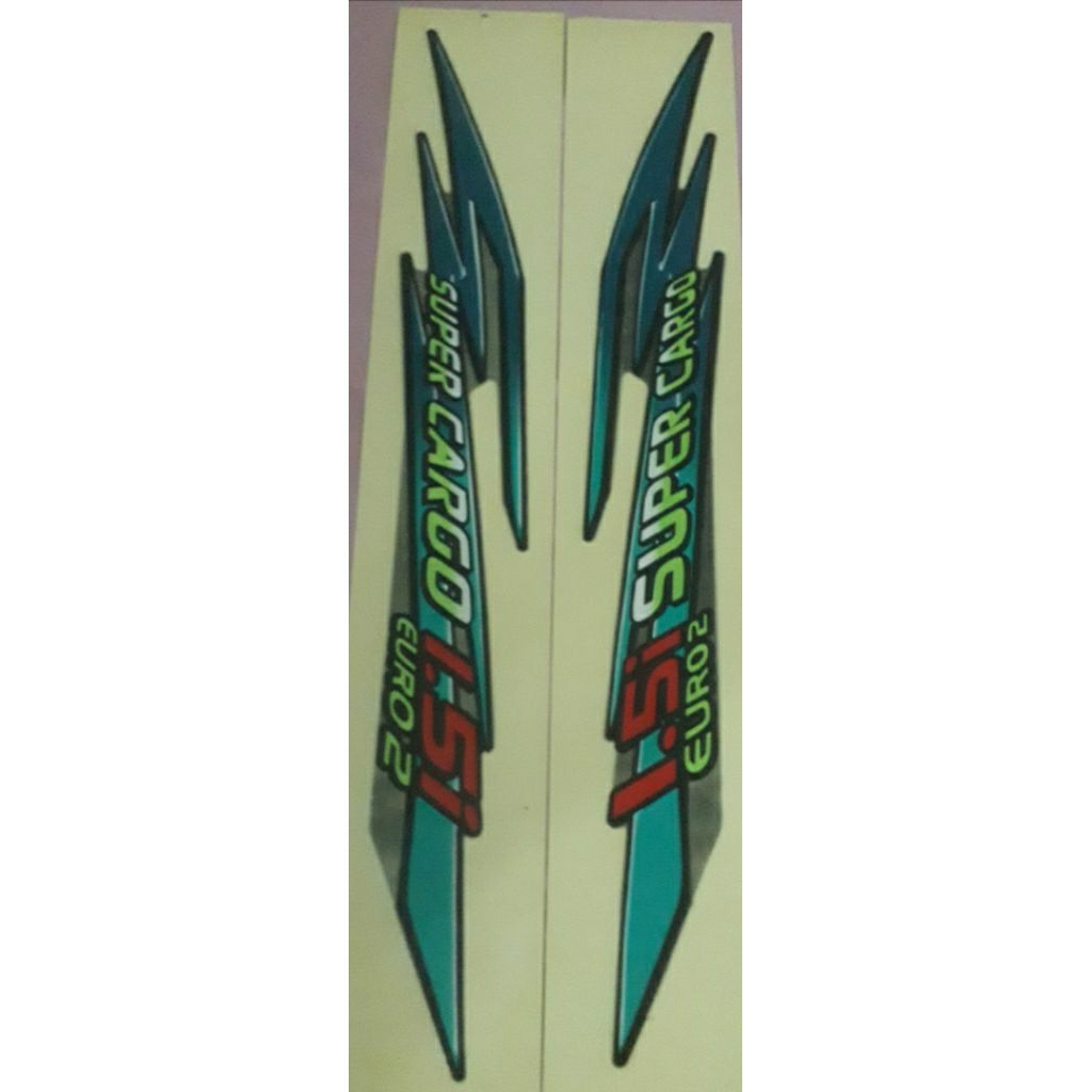 stiker liat body carry pickup futura 1.5 1500 cc super cargo euro futura pickup 1.5