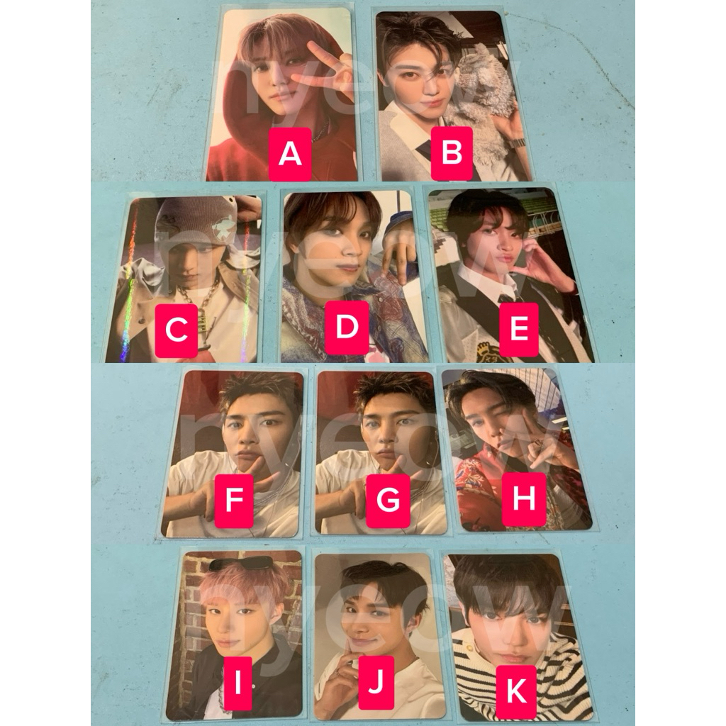 OFFICIAL PHOTOCARD NCT JAEMIN HAECHAN MURAH