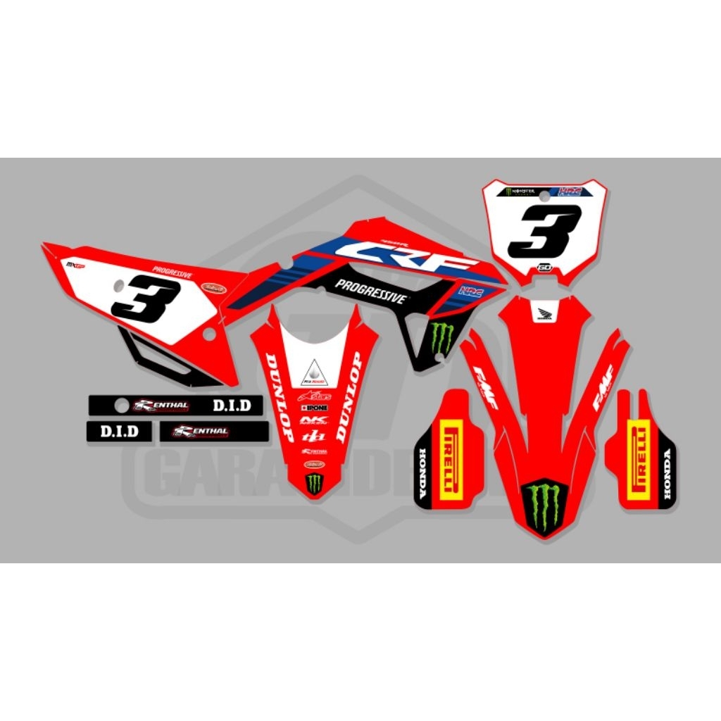 Decals Crf 450 Full Body