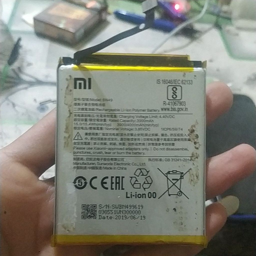 Baterai Redmi 7A Original Second